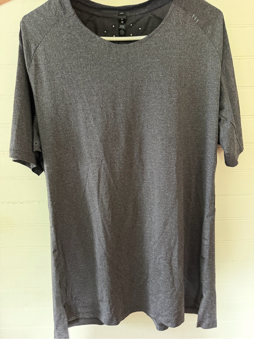 lululemon athletica Men's Crewneck Tee in Charcoal Heather